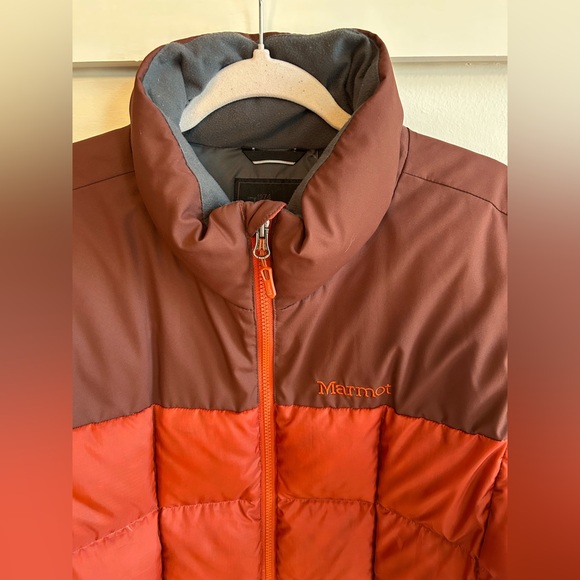 Marmot Men’s Down Coat Large - Picture 2 of 4